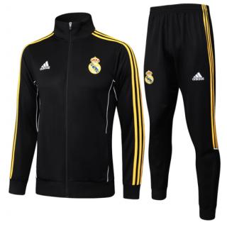 Chándal Real Madrid 2025/26-Black II (Cremallera larga)
